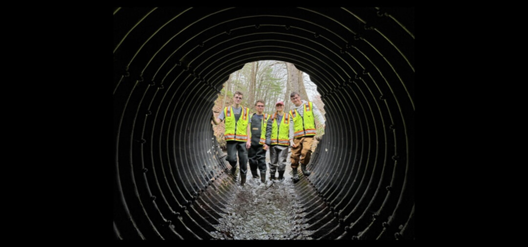 WPI Students Work with NRWA to Explore the Importance of Stream Crossings